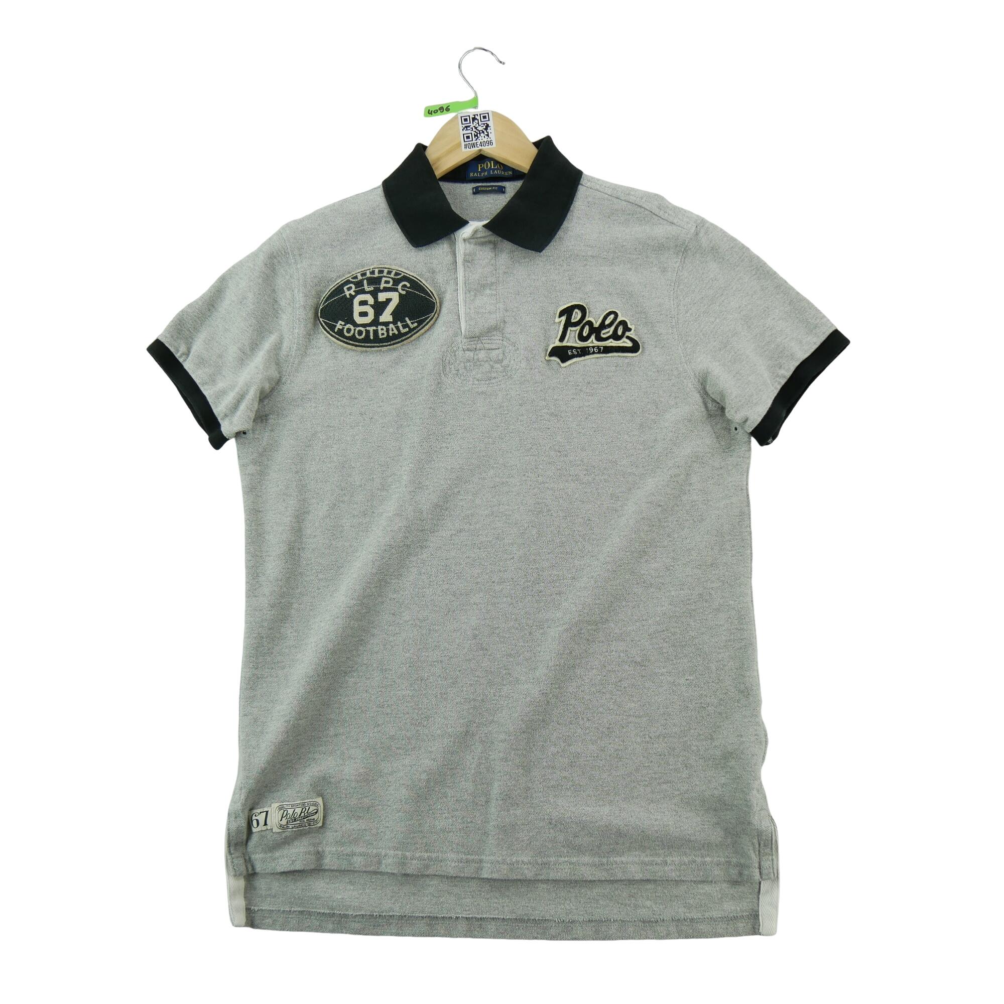 Seconde vie - Polo manches courtes Homme  Gris - Très bon état 2/6