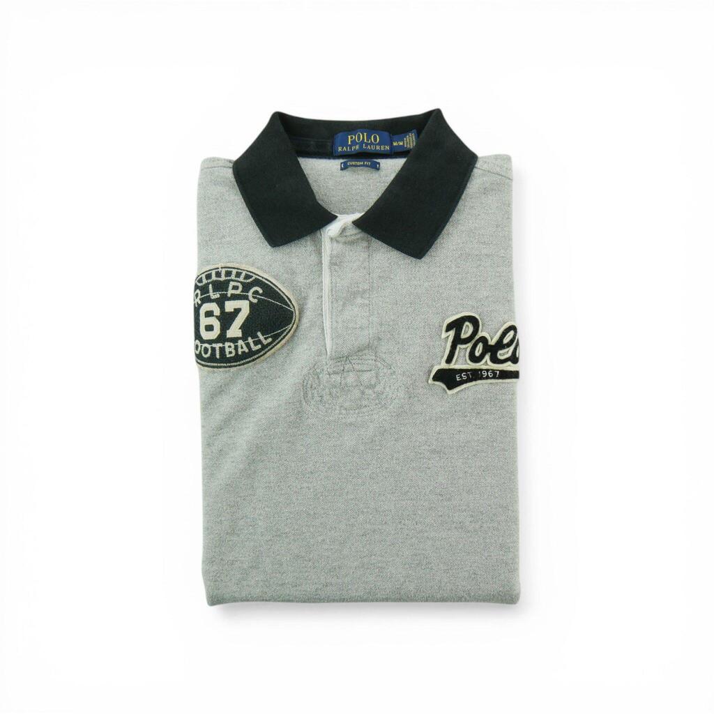 Second life - Polo Ralph Lauren Men's Short Sleeve Shirt Gray - Very good