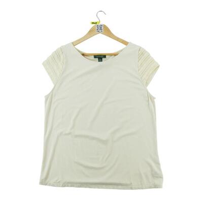 Lauren ralph lauren dames t-shirt met korte mouwen beige