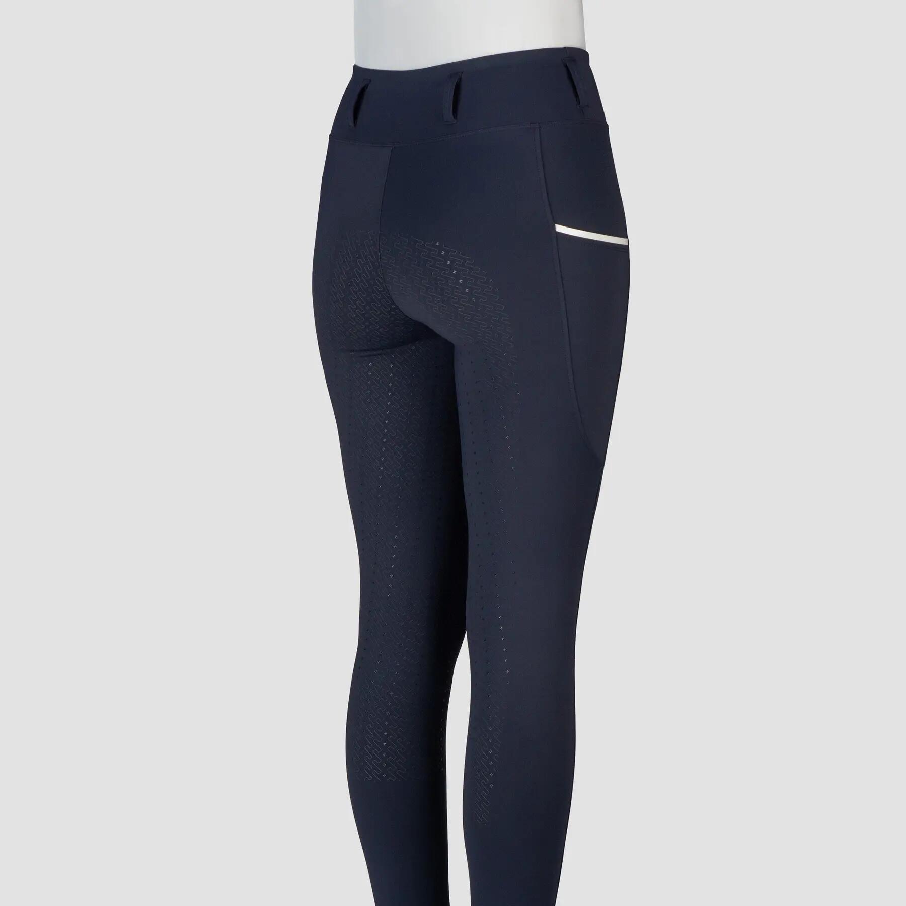 Leggings da equitazione full grip da donna EQPRO Sofia 4/5