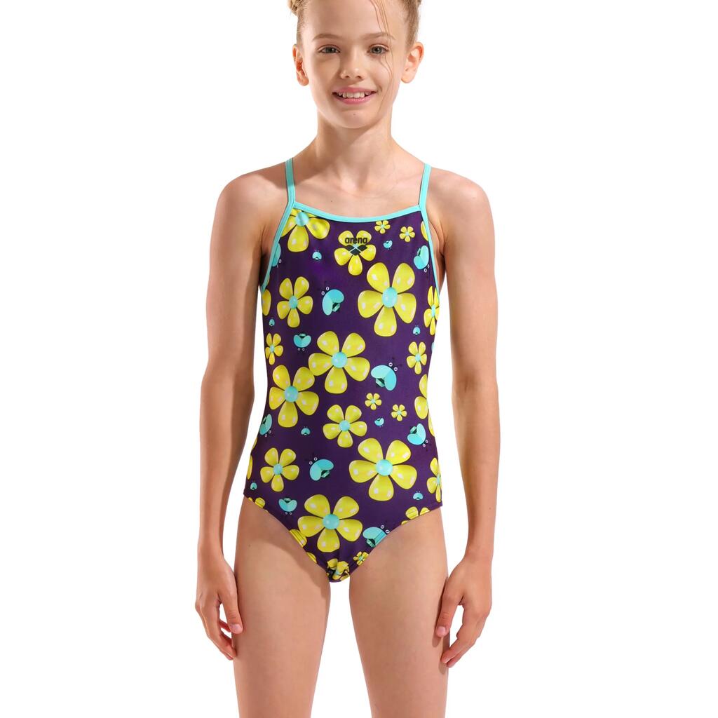 Strój kąpielowy dziewczęcy  Arena Spring Swimsuit Lightdrop Back
