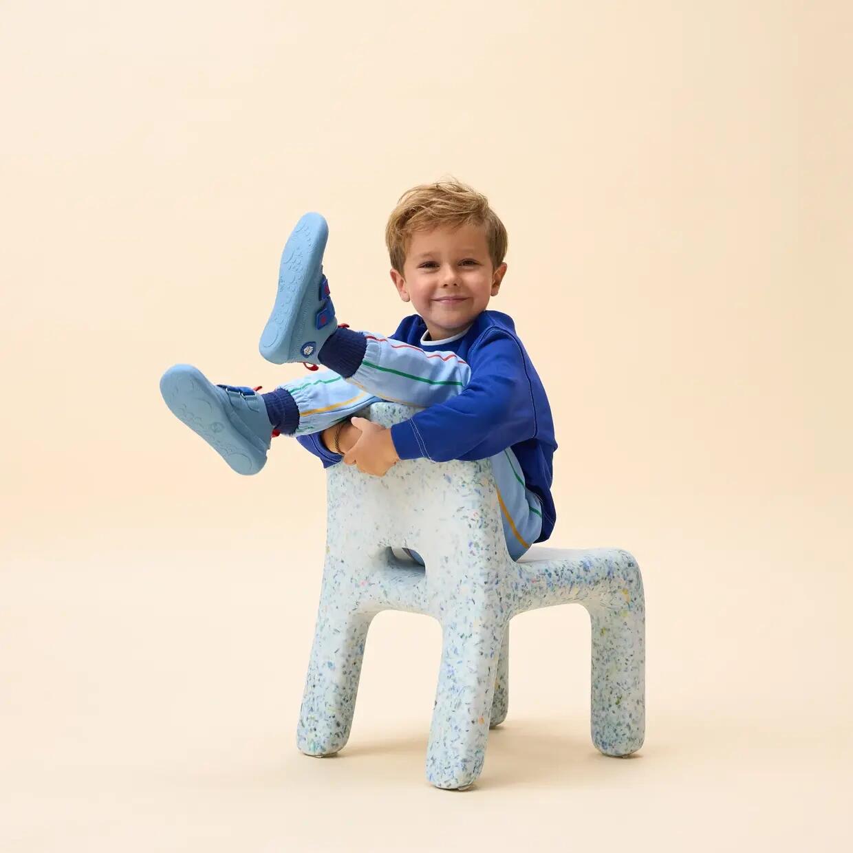 Buty dziecięce Affenzahn Halbschuh Leder Buddy Shark (00428-30211) 2/5