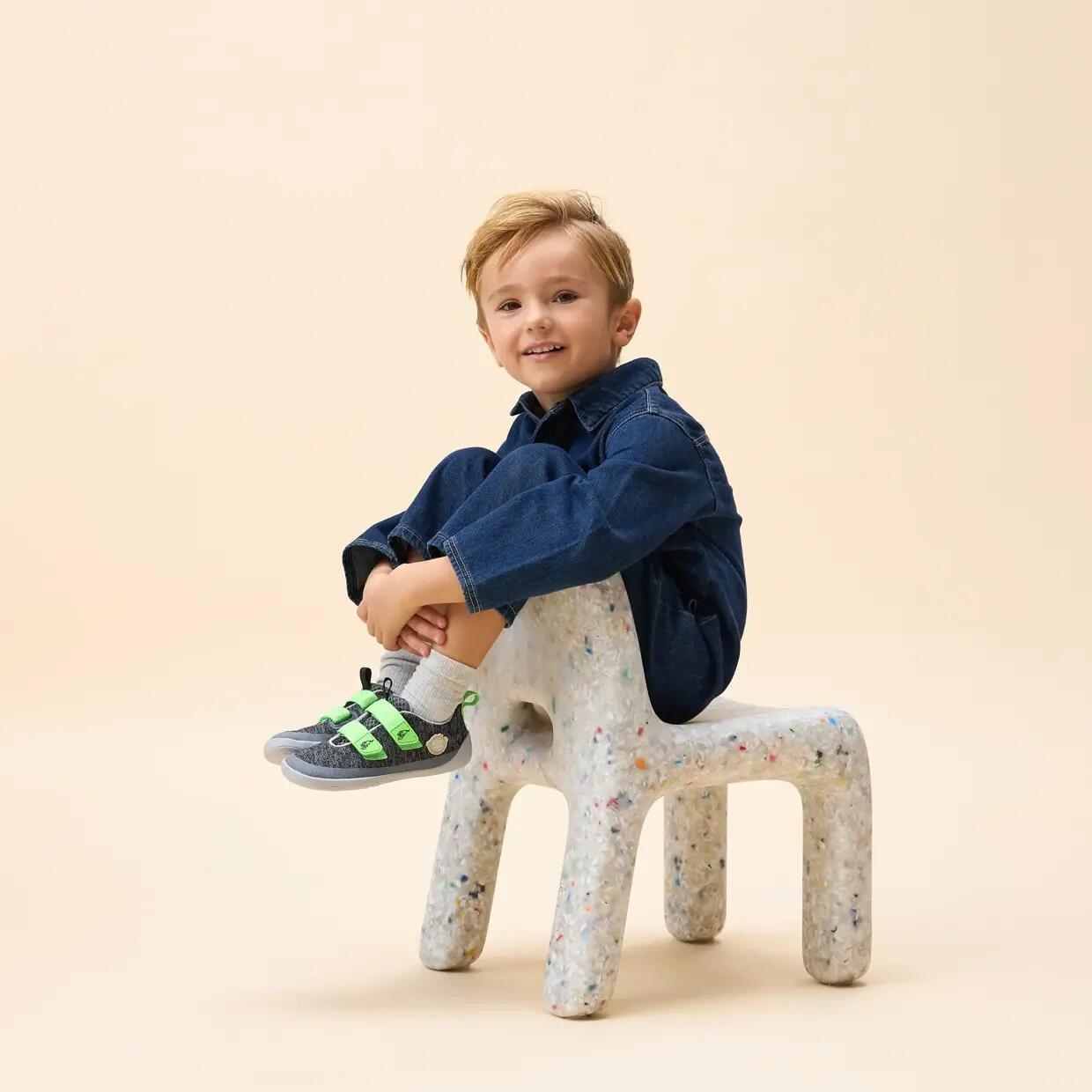 Buty dziecięce Affenzahn Halbschuh Knit Happy Panther (00397-80028) 2/5