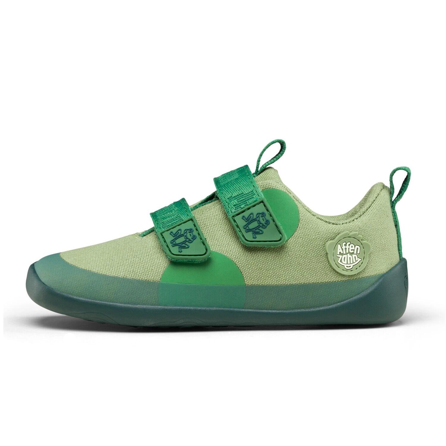 Buty barefoot dla dziecka Affenzahn Sneaker Cotton Lucky Frog (00391-20110)