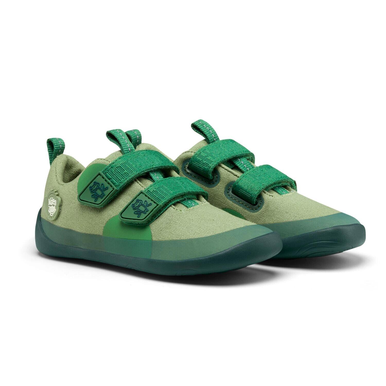 Buty barefoot dla dziecka Affenzahn Sneaker Cotton Lucky Frog (00391-20110) 3/5