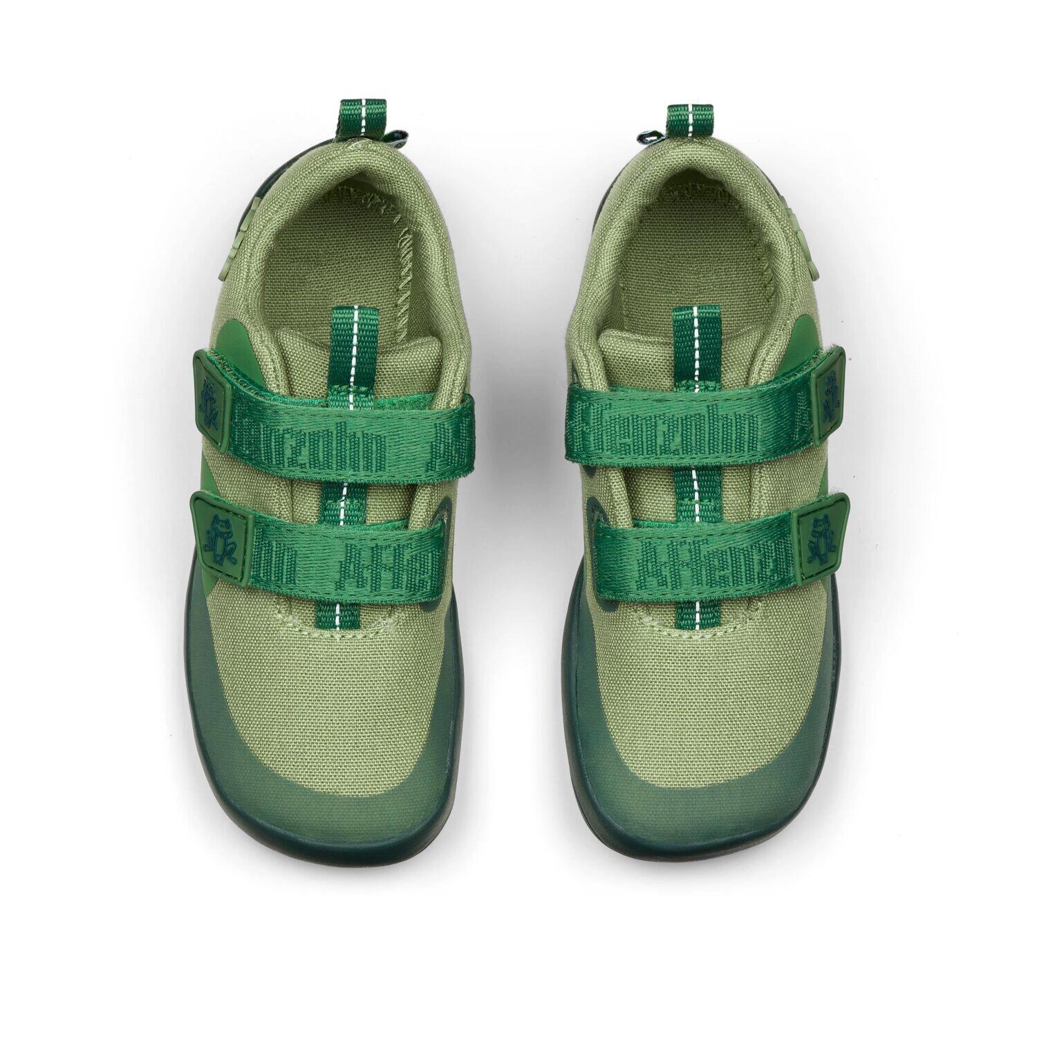 Buty barefoot dla dziecka Affenzahn Sneaker Cotton Lucky Frog (00391-20110) 4/5