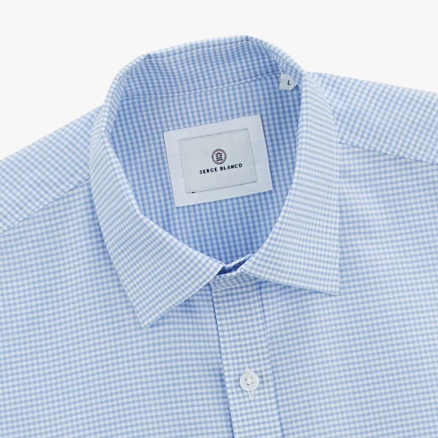 Camicia in percalle a maniche lunghe Clément 3/4