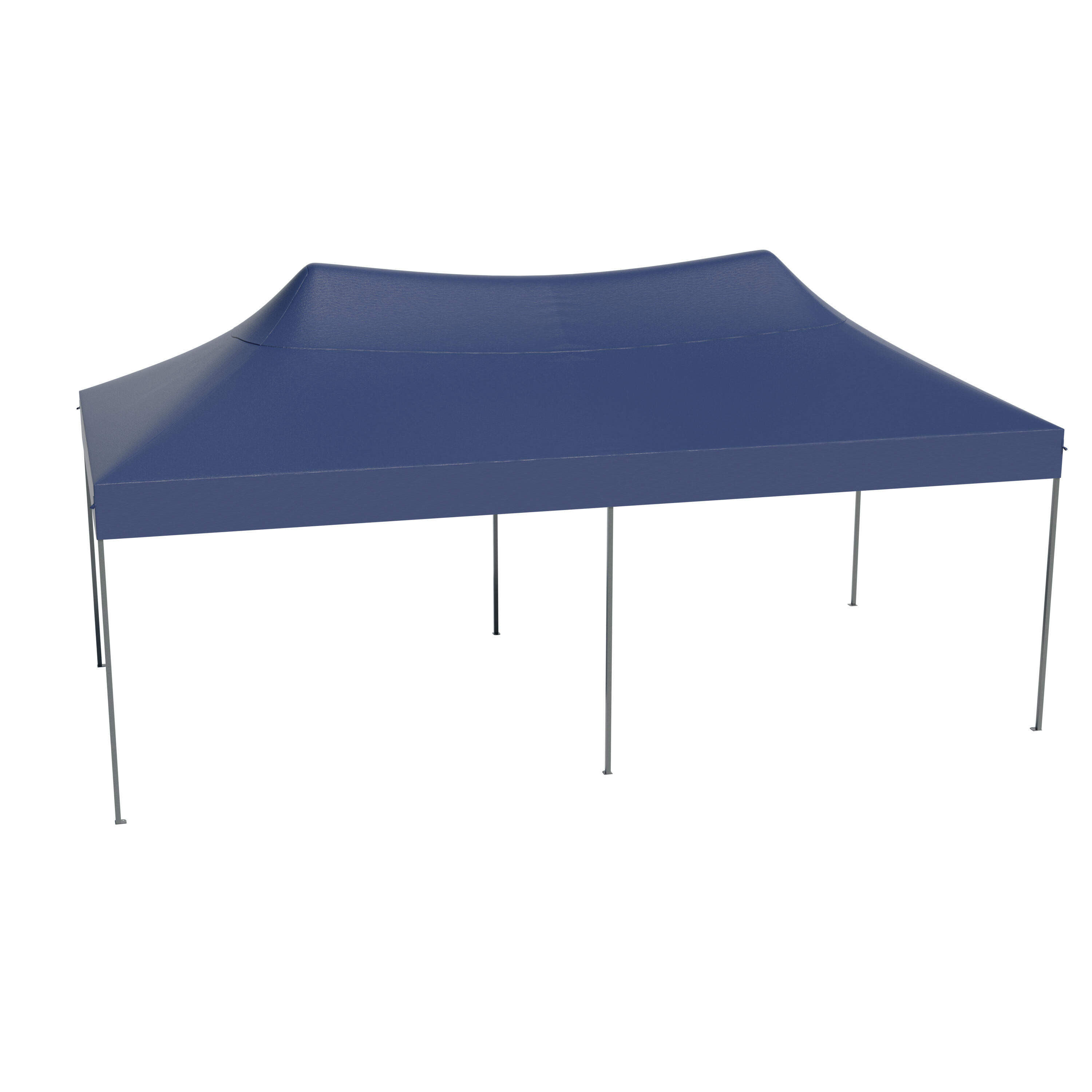 Partytent - paviljoen - 3x6 m - zijwanden - easy up - opvouwbaar - donkerblauw 5/5