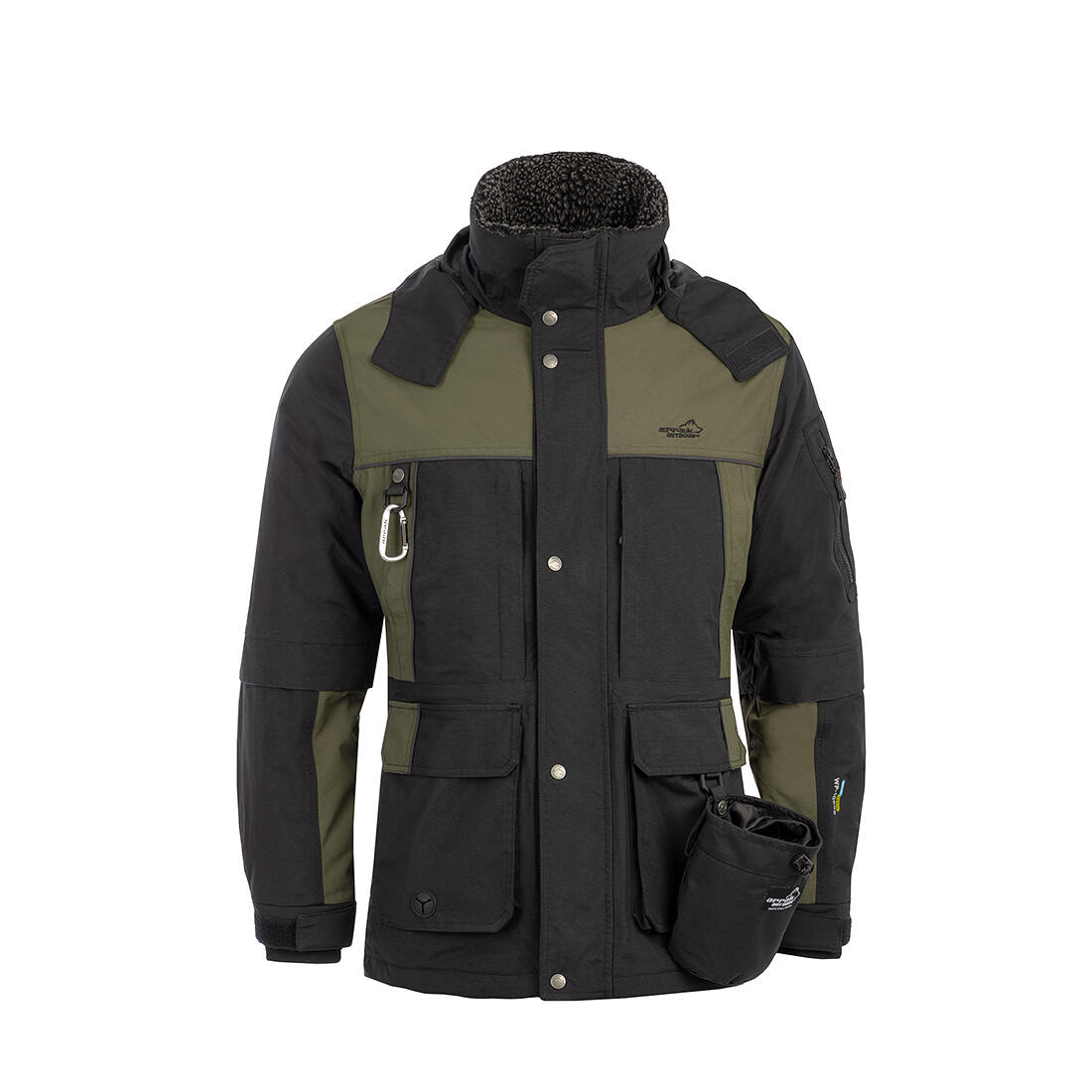 Originaljacke Herren Schwarz/Olivgrün 1/6