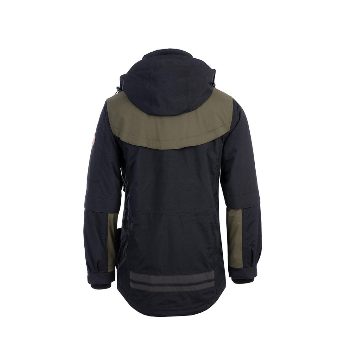 Originaljacke Damen Schwarz/Olivgrün 4/6