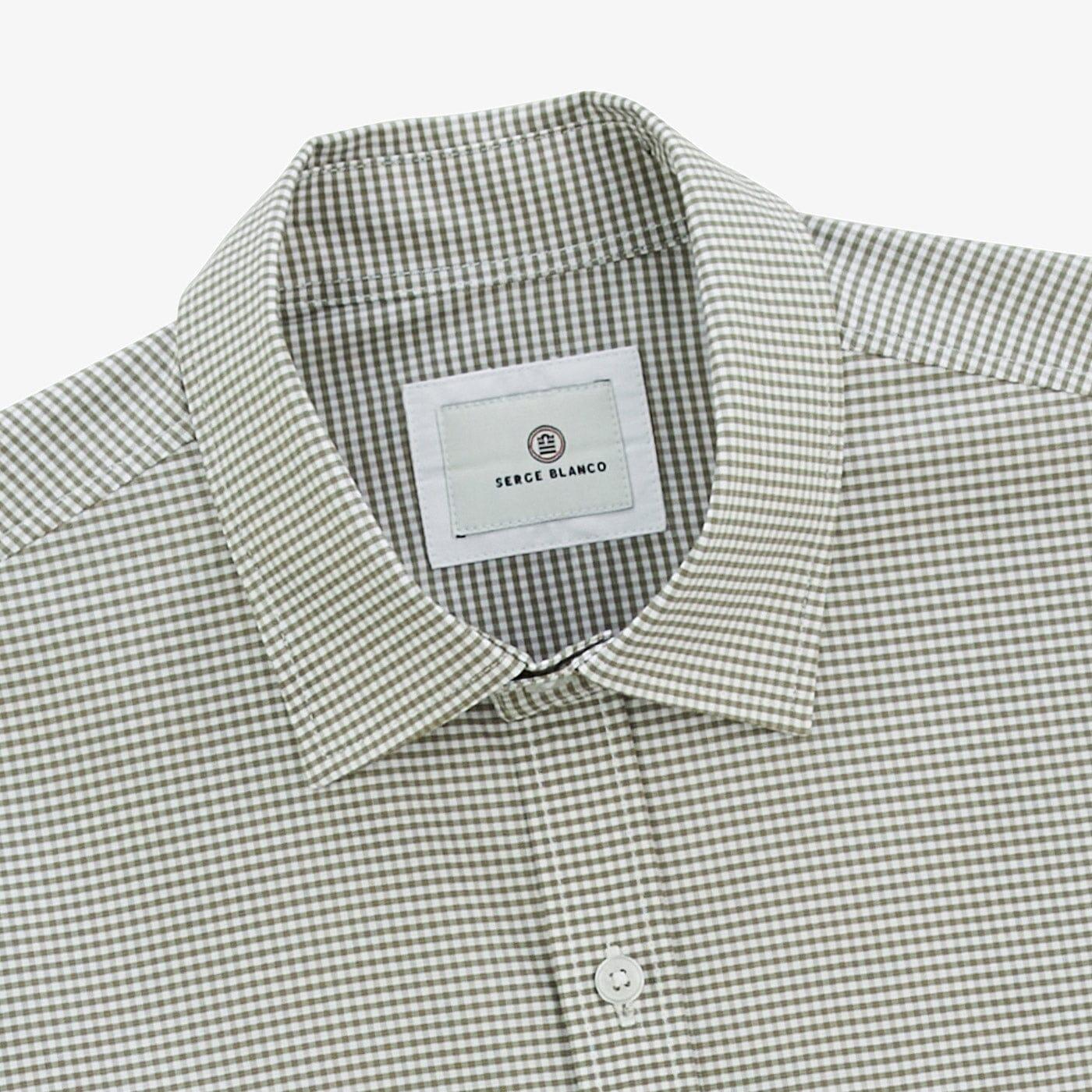 Camisa de manga larga Clément a cuadros 3/4