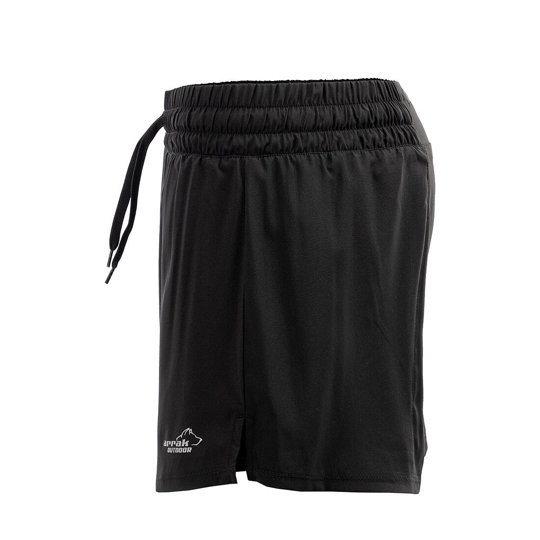 Action Trainingsshorts Damen Schwarz 3/5