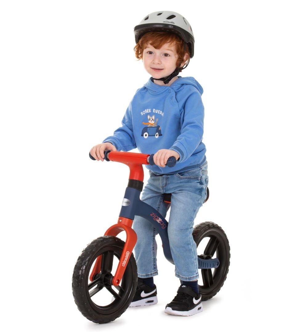 Infantil Paseo Bicicleta equilibrio sin pedales ligera ZIG ZAG Blue/red 5/5