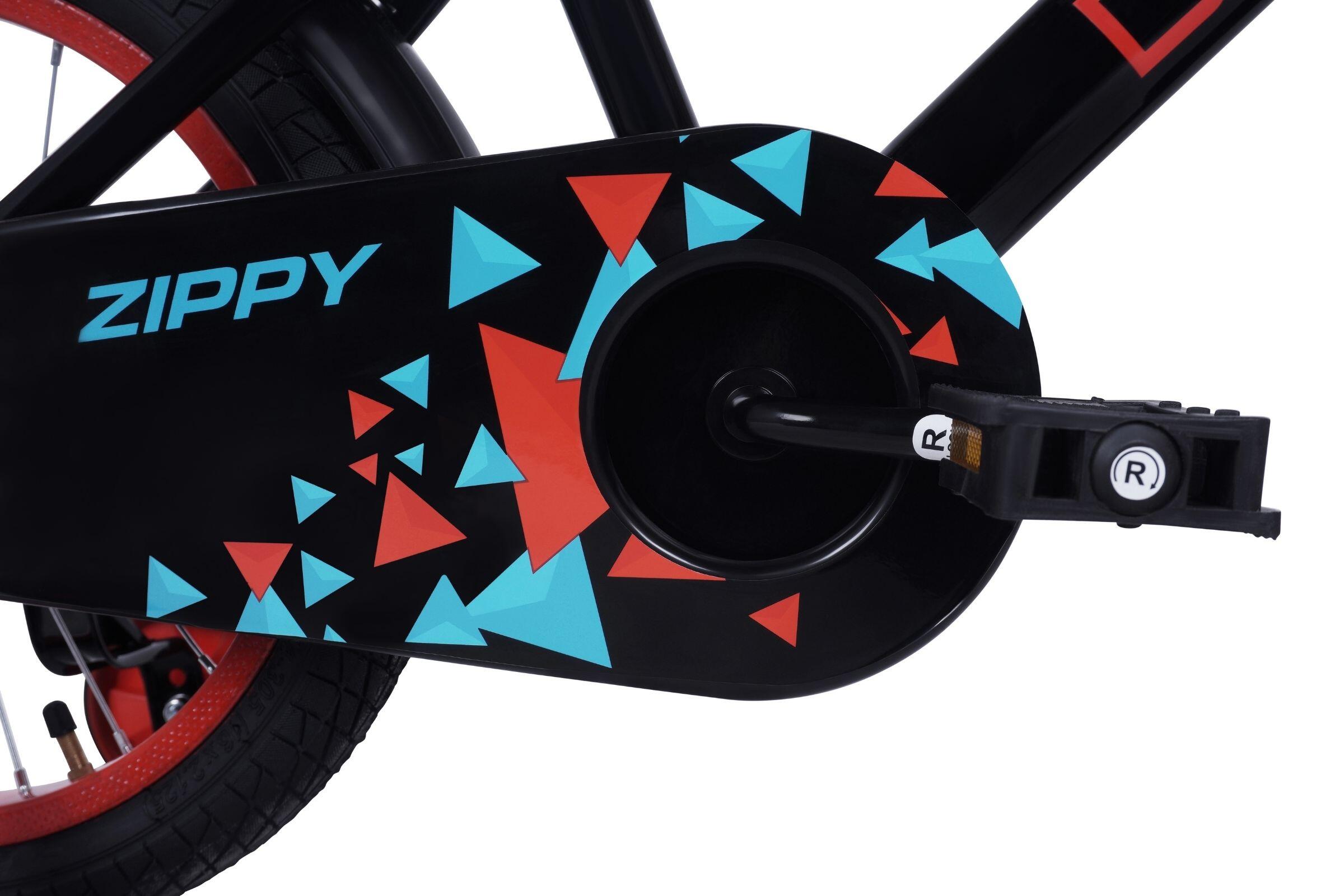 Vélo enfant Davi Tippy, 16", 95–110 cm, 1 vitesse, noir 5/6