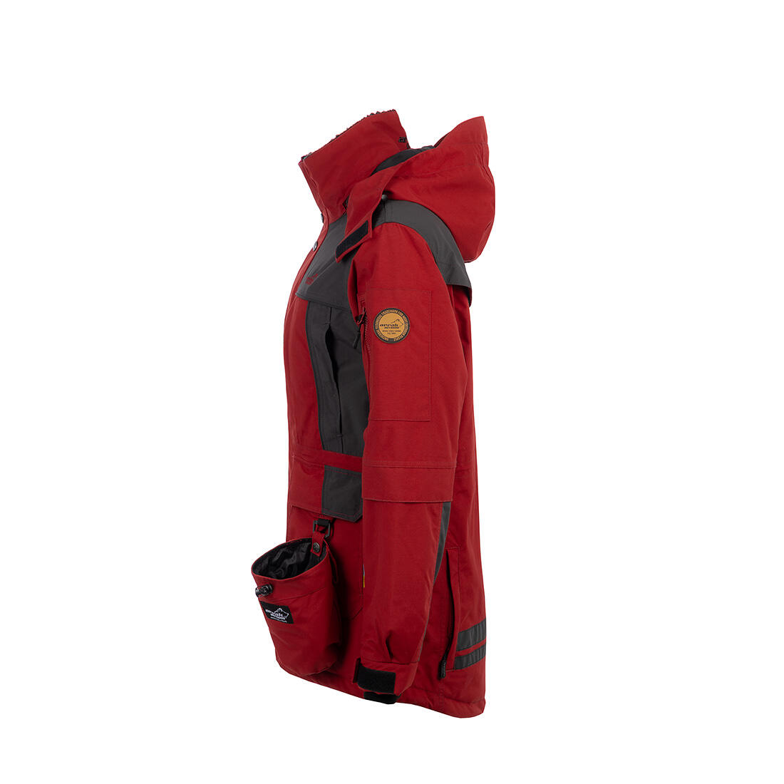 Originaljacke Damen Rot/Anthrazit 3/6