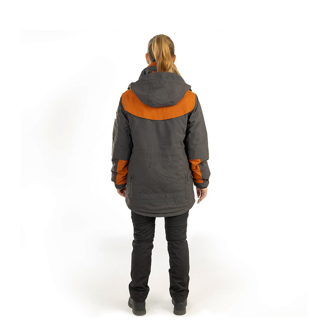 Originaljacke Damen Anthrazit/Orange 4/6