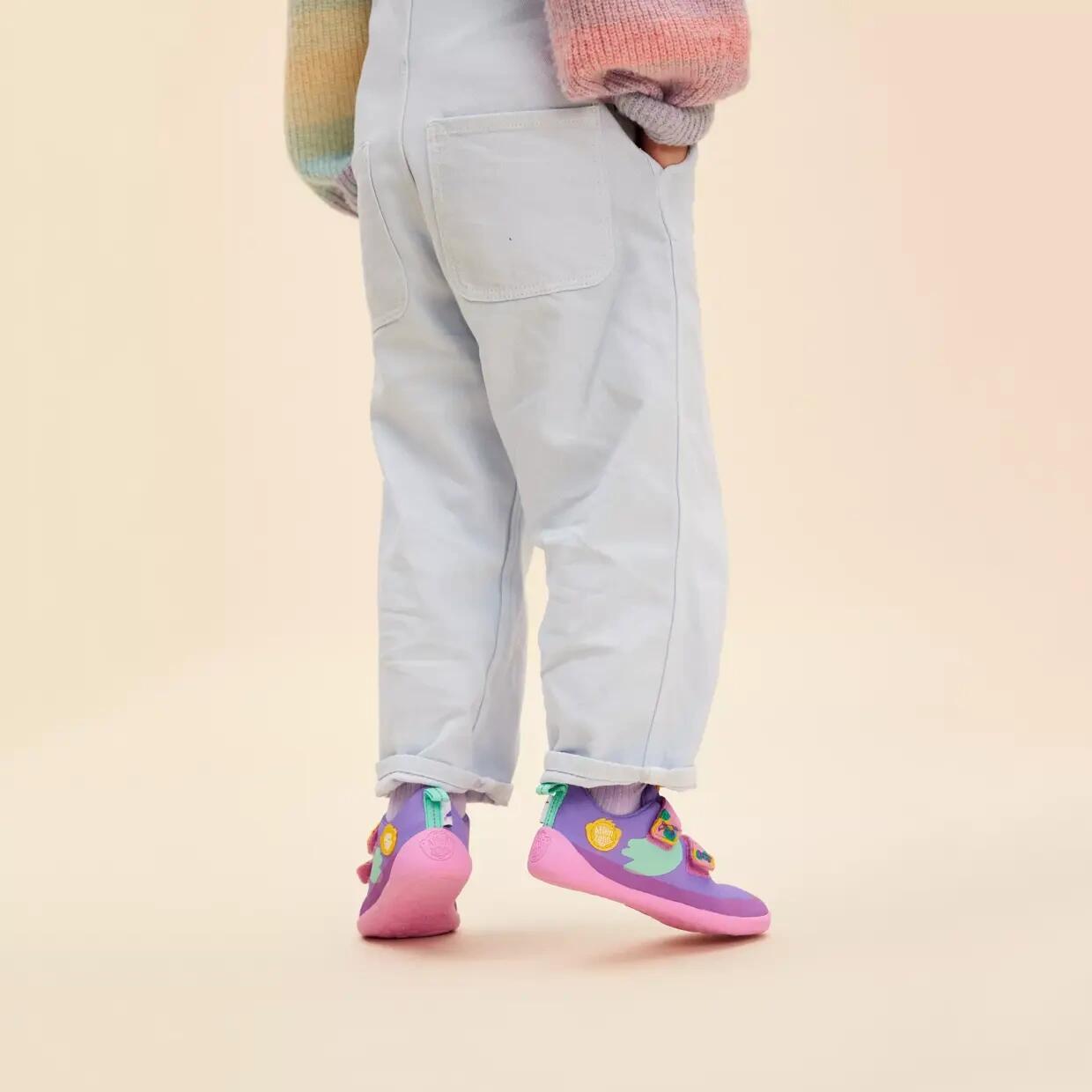 Buty dziecięce Affenzahn Halbschuh Baumwolle Lucky Creative Toucan (00391-40120) 3/5