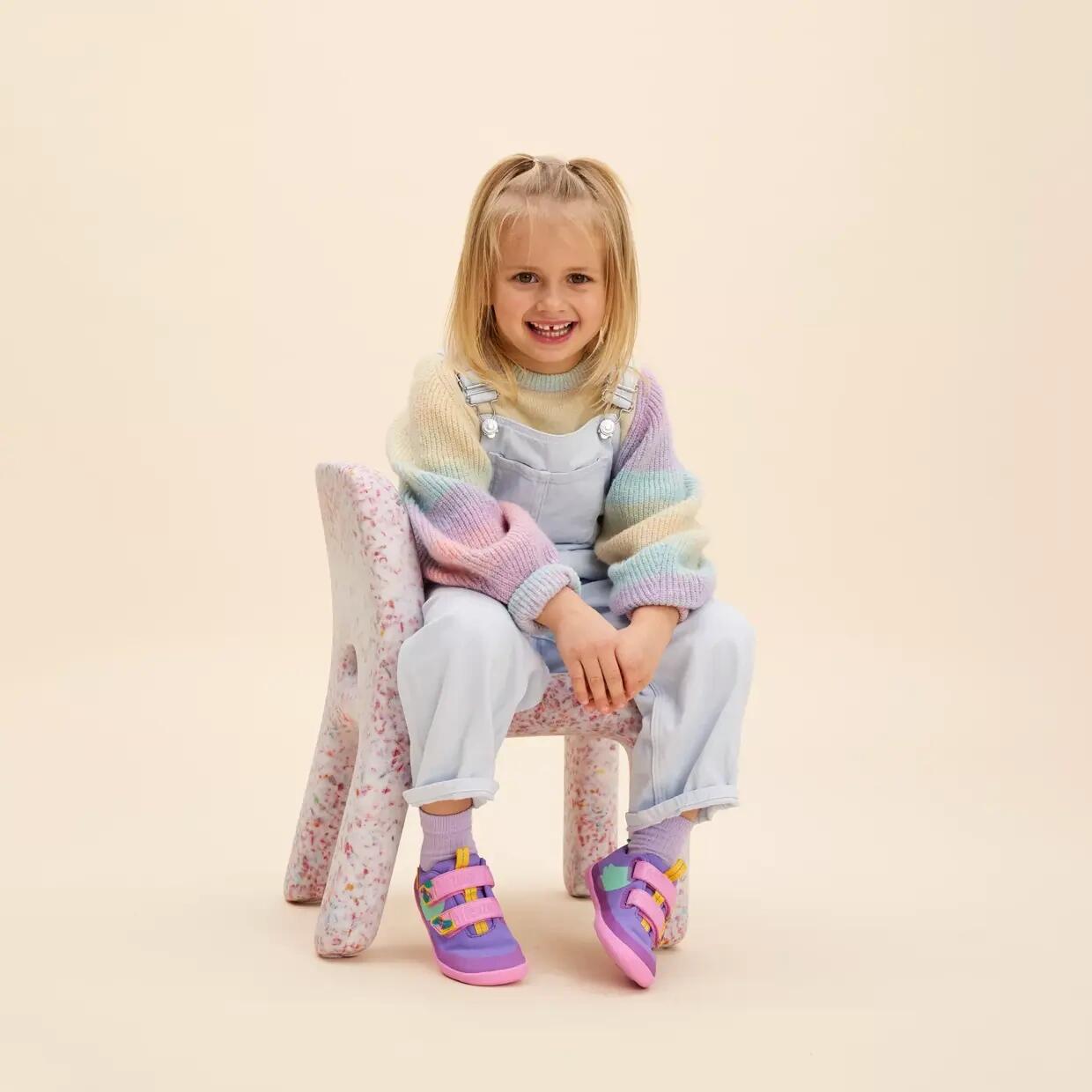 Buty dziecięce Affenzahn Halbschuh Baumwolle Lucky Creative Toucan (00391-40120) 2/5