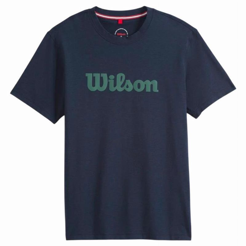 Camiseta Wilson Easy Street Azul Marino Verde 1/5