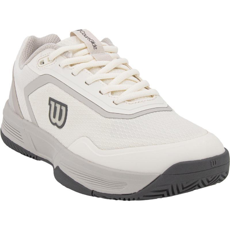 Tênis femininos Wilson Courtglide White Gray 4/5
