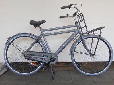 Bsp metropolis herenfiets 56 cm, grijs, 3 versnellingen