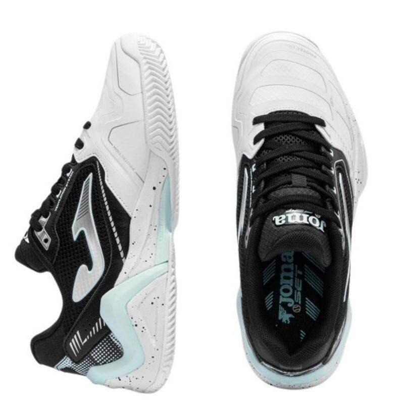 Zapatillas Joma Set 2621 Blanco Negro Mujer 2/5
