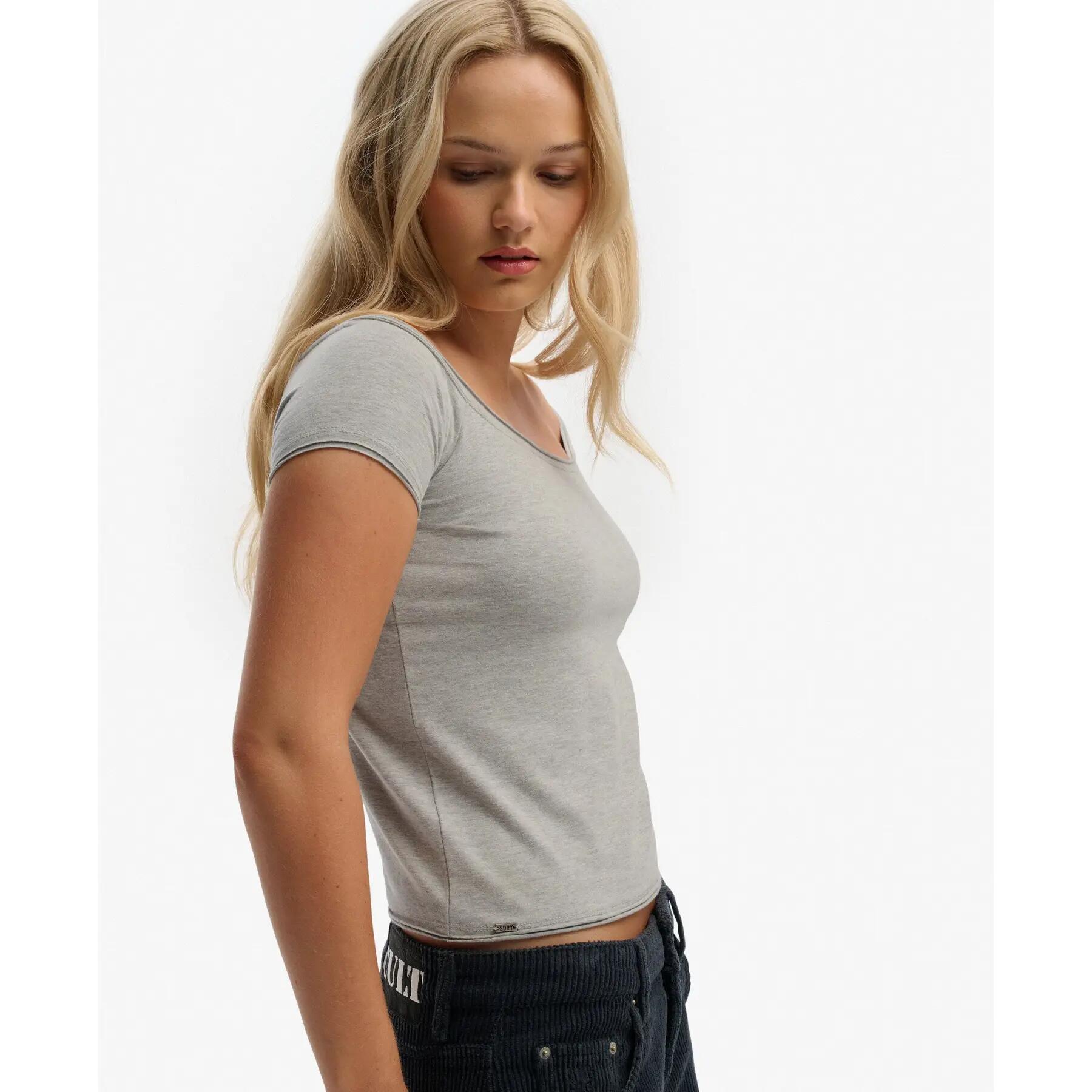 T-shirt bardot à épaules dénudées femme Superdry 2/5