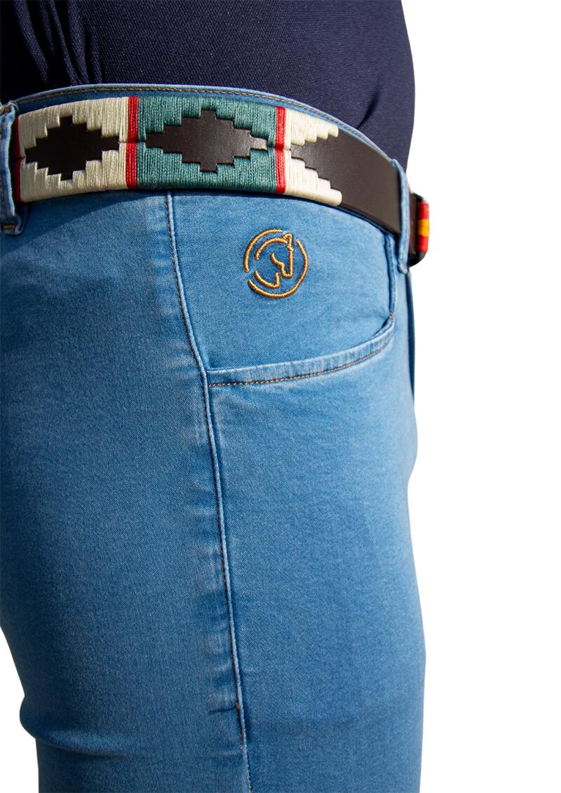 Pantalón breeche jeans  Los Nietos  | 44 | Jeans piedra 3/6