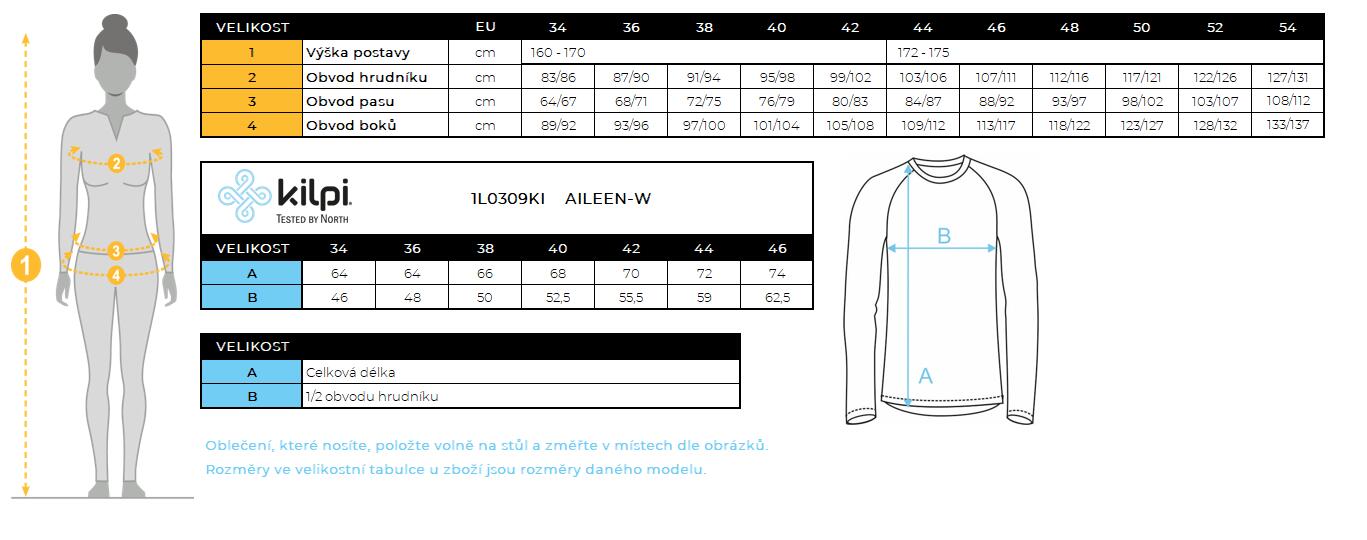 Sweat de fitness pour femme Kilpi AILEEN-W 6/6
