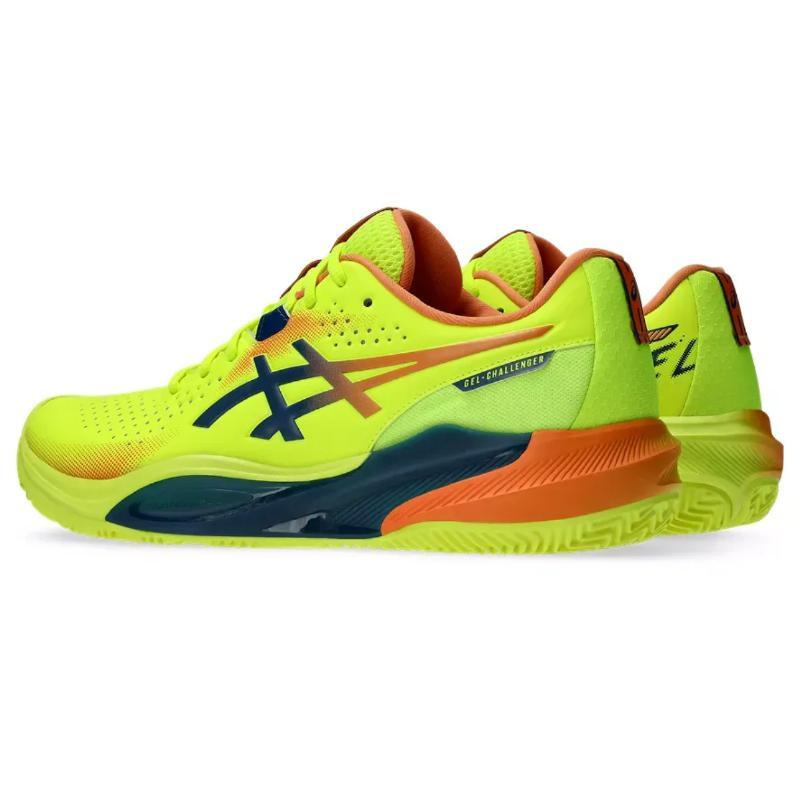 Tênis Asics Gel Challenger 15 Padel L.E Amarelo Azul Escuro 3/5