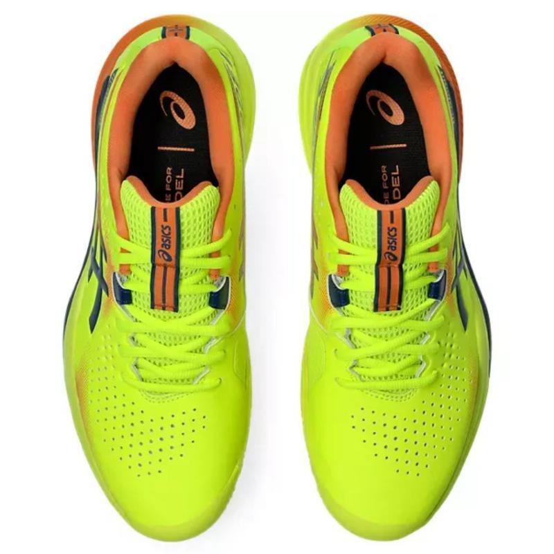Tênis Asics Gel Challenger 15 Padel L.E Amarelo Azul Escuro 5/5