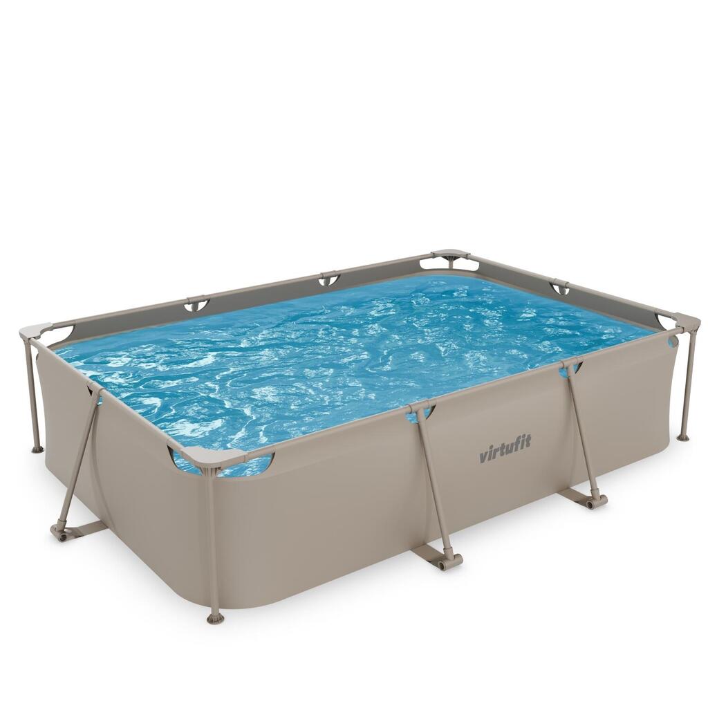 Swimming Pool - Rectangular - 300 x 210 x 66 cm - Beige