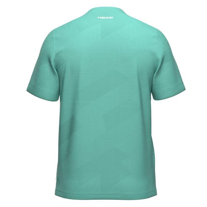 Camiseta Head Pro Turquesa 3/5