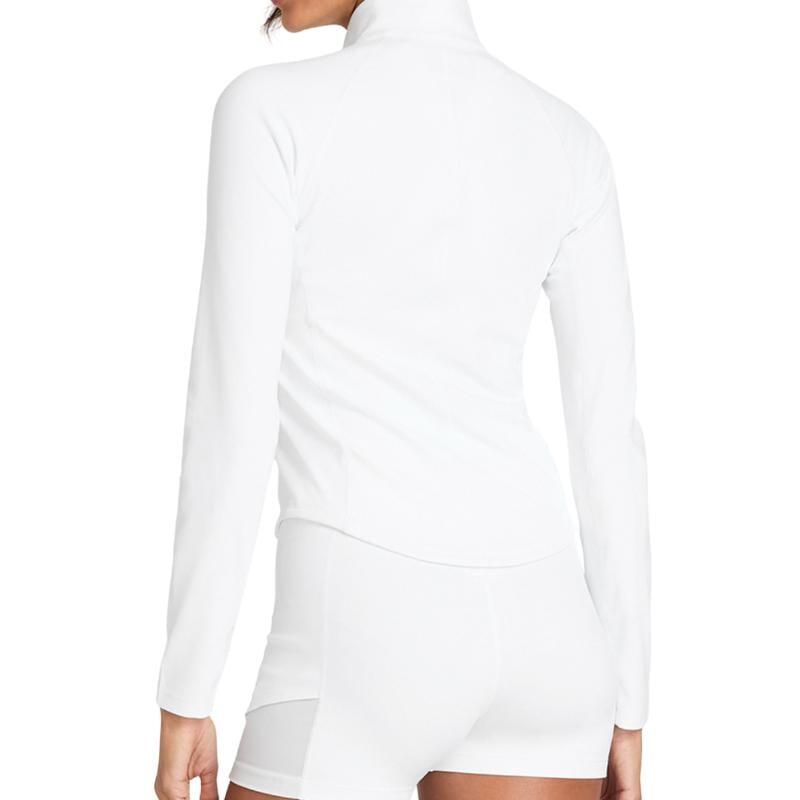 Sudadera Wilson Linha de Fundo Meio Zip Blanco Mujer 3/5