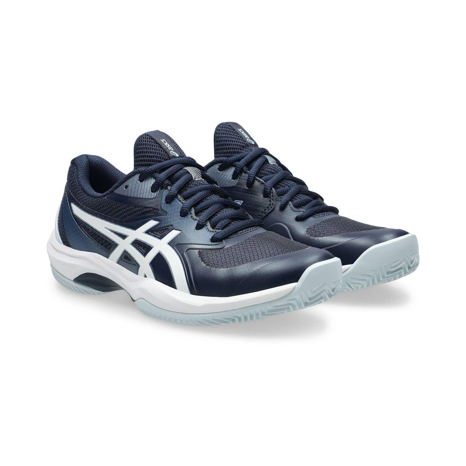 Zapatillas Asics Game FF Clay Azul Medianoche Blanco Mujer 2/6