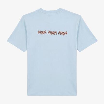 T-shirt Trevor blanc avec broderie