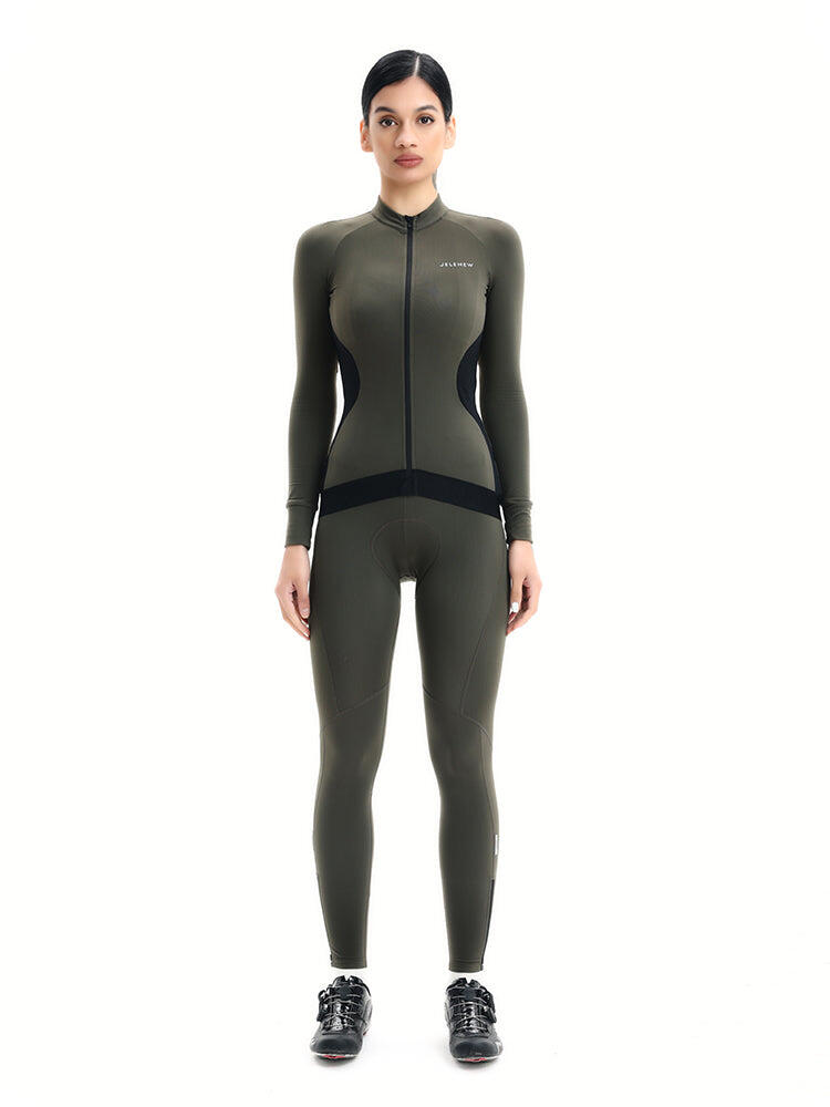 Momentum Geborstelde Thermische Bib Tights 3/5