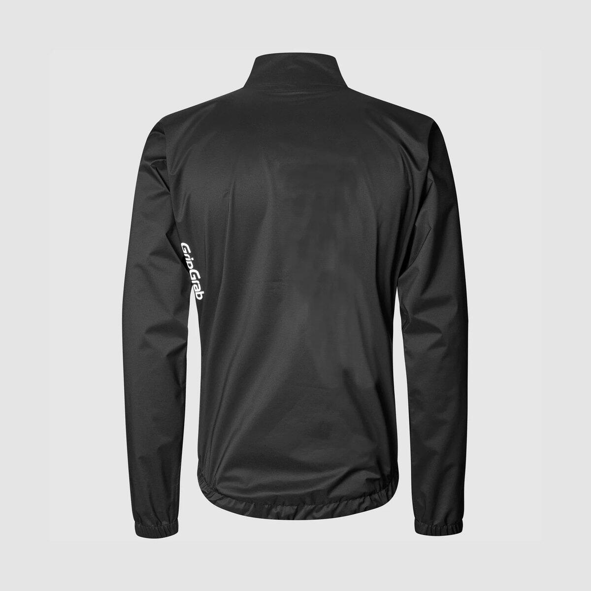 Leichte, wasserdichte Fahrradjacke RIDE Gripgrab Schwarz - Größe L 2/4