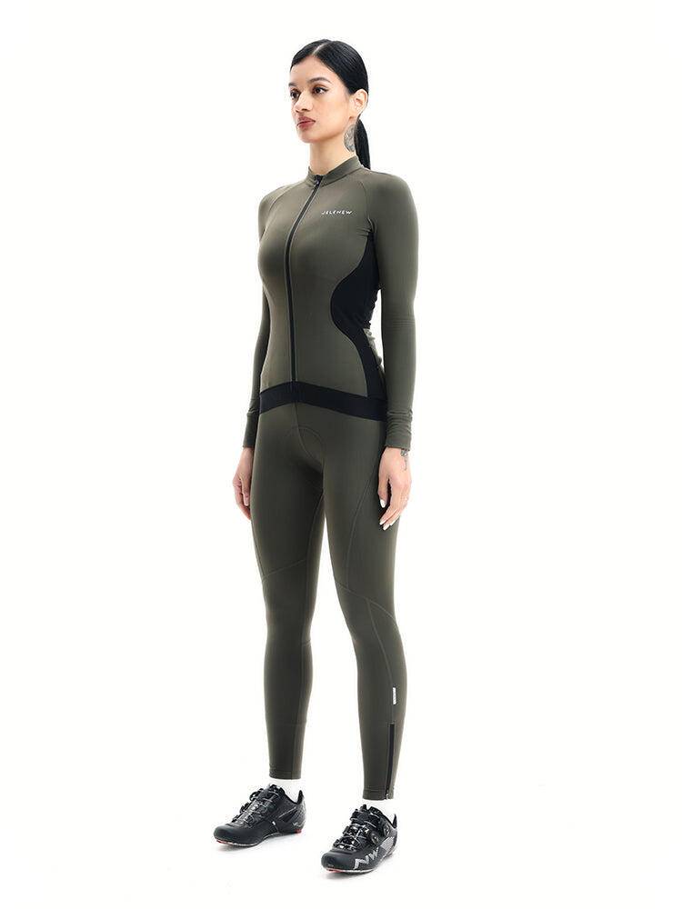 Momentum Geborstelde Thermische Bib Tights 4/5