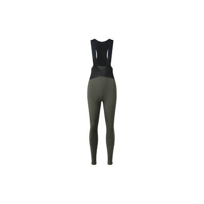 Momentum geborstelde thermische bib tights