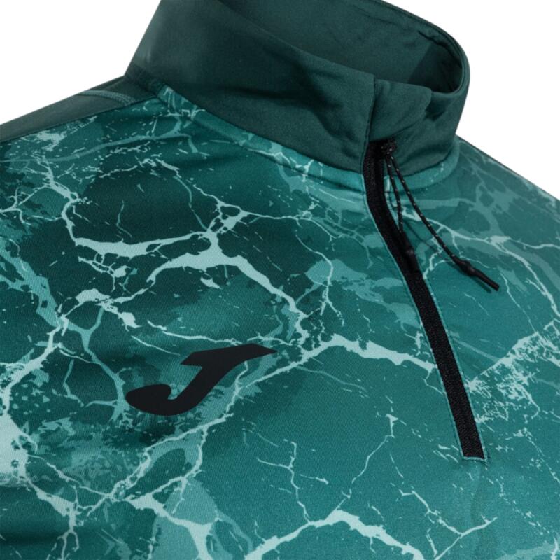 Joma Sudadera R-Nature half-zip verde turquesa 3/4