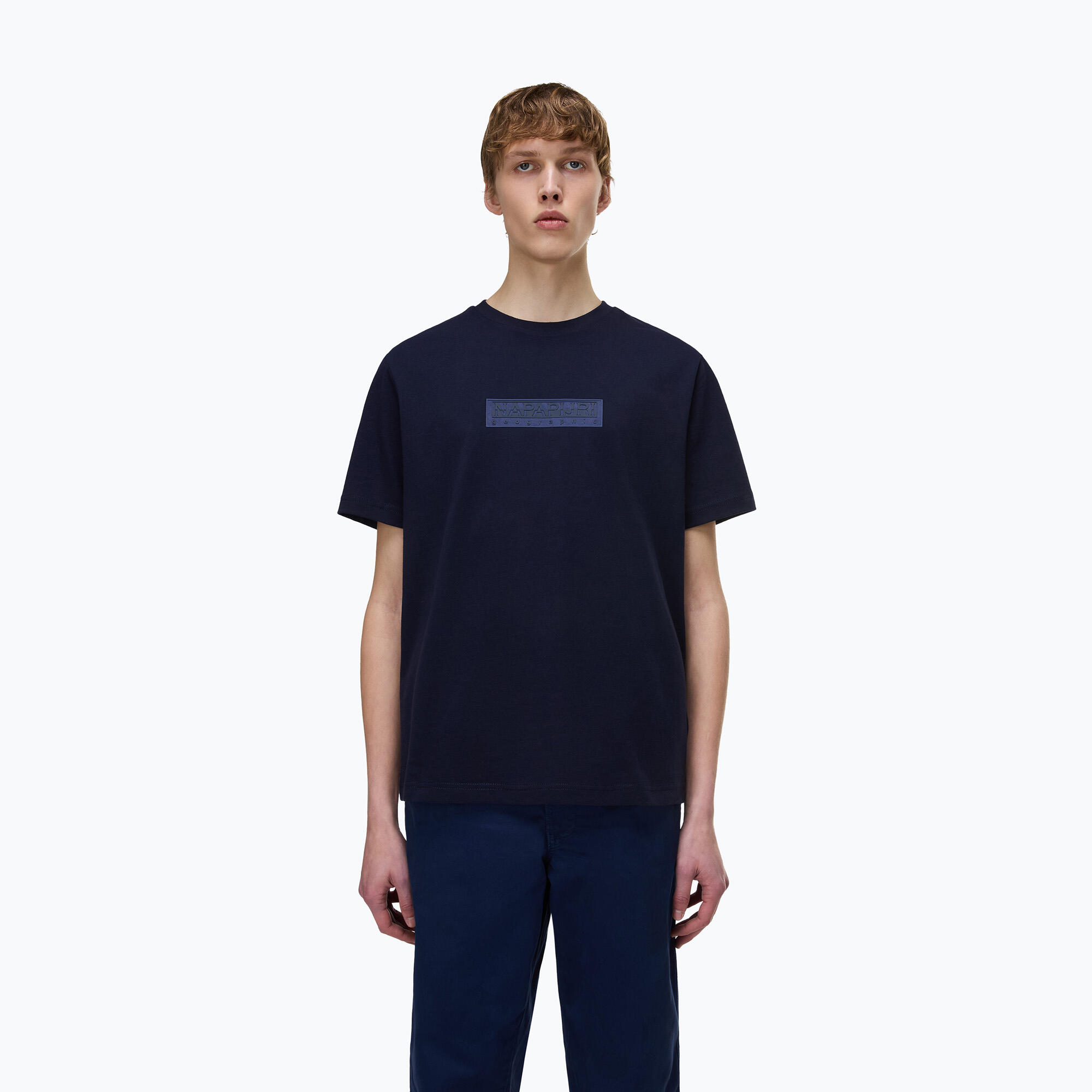 Koszulka męska Napapijri S-Box Logo 1/7