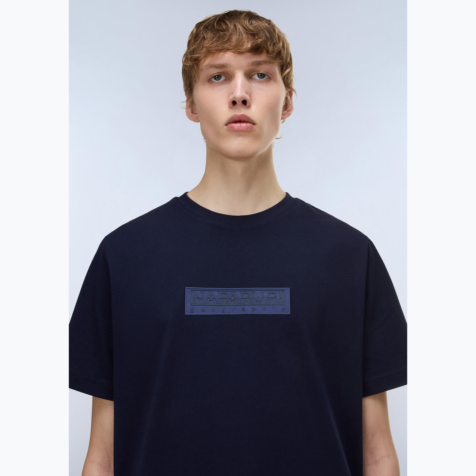 Koszulka męska Napapijri S-Box Logo 3/7
