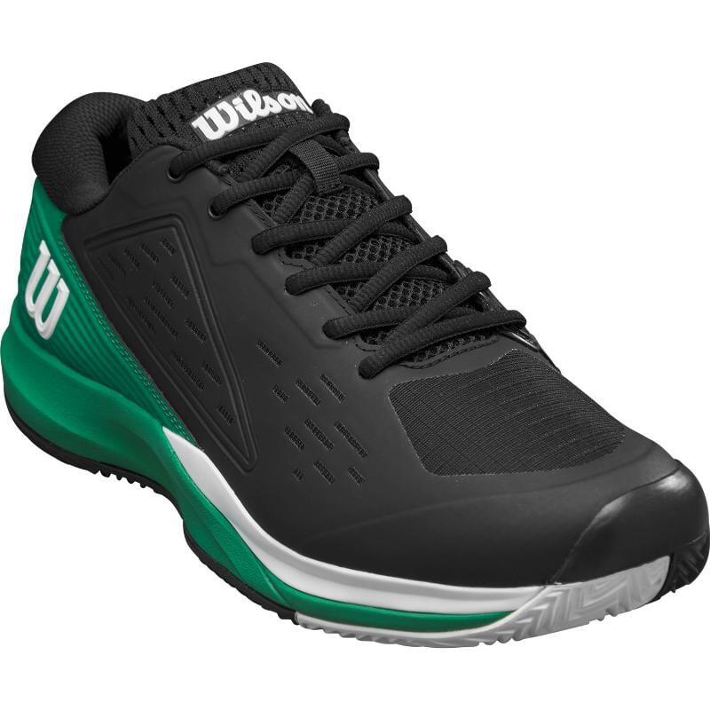 Tênis Wilson Rush Pro Ace Clay Preto Verde Branco 4/5