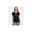 Tricou KILPI Dixie, Negru, Femei