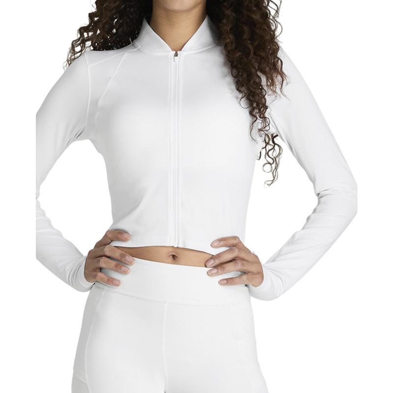 Jaqueta branca Wilson All Day Full Zip Feminina 3/5