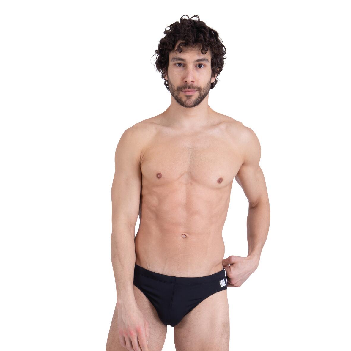 Slip de bain homme Uni Surf Club 3/5