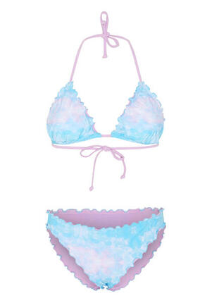 Bikini-Set mit Wellenkante