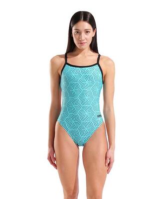 Costume donna Arena W Allover Swimsuit Challenge Back