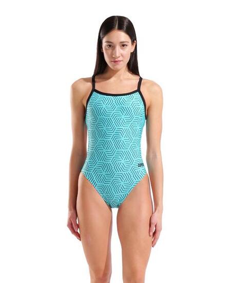 Costume donna Arena W Allover Swimsuit Challenge Back